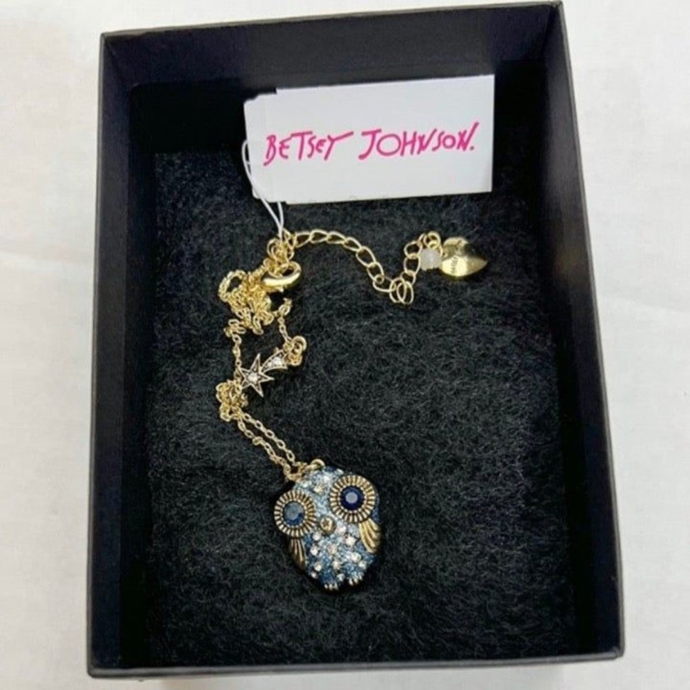Betsey Johnson NWT Owl Jewelry Set - Picture 3 of 4